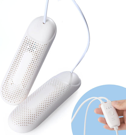 Electric Portable Shoe Dryer Warmer with Timer for Sneaker Socks Gloves Drying