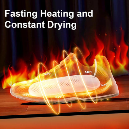 Electric Portable Shoe Dryer Warmer with Timer for Sneaker Socks Gloves Drying