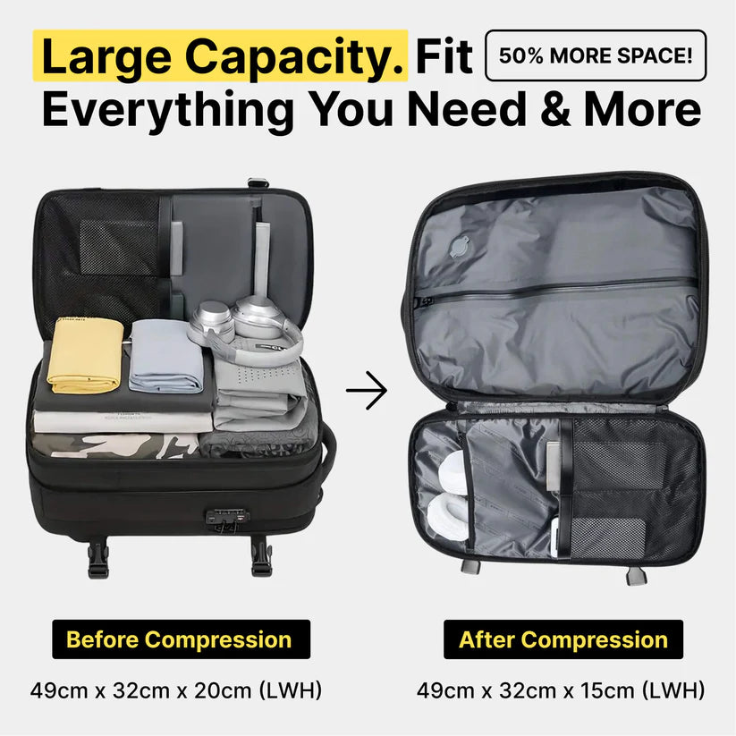 LAKELUME® Matte Travel Backpack 60L