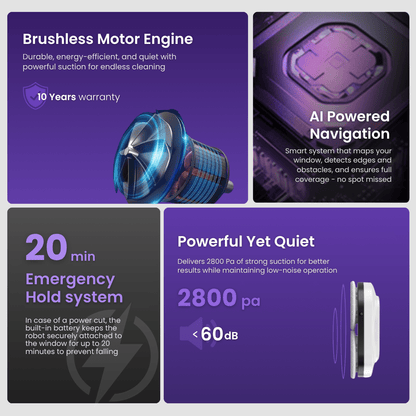 Window cleaning robot OVOX R8 “2026 model”