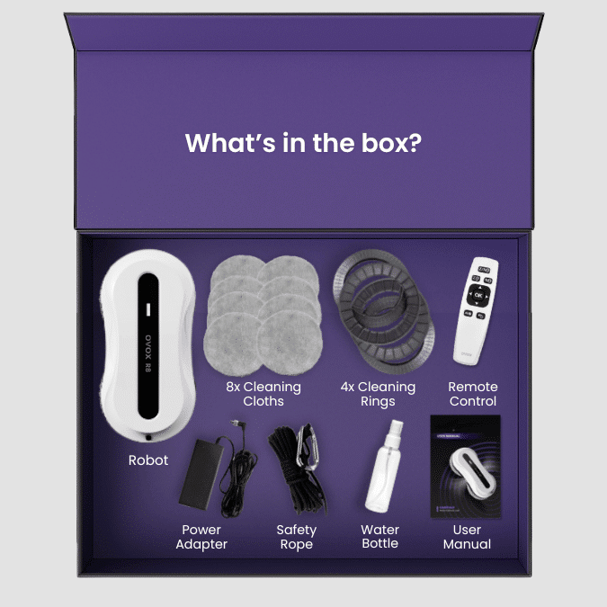 Window cleaning robot OVOX R8 “2026 model”